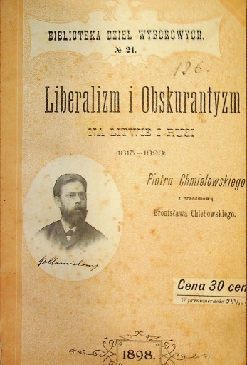 Liberalizm i obskurantyzm 1898 r