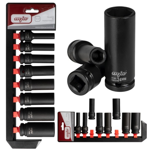 MJW Набір довгих ударних головок 1/2
