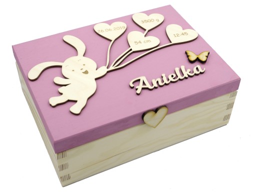 Скринька СПОГАДІВ ГРАВІЮВАННЯ ХРЕЩЕННЯ подар