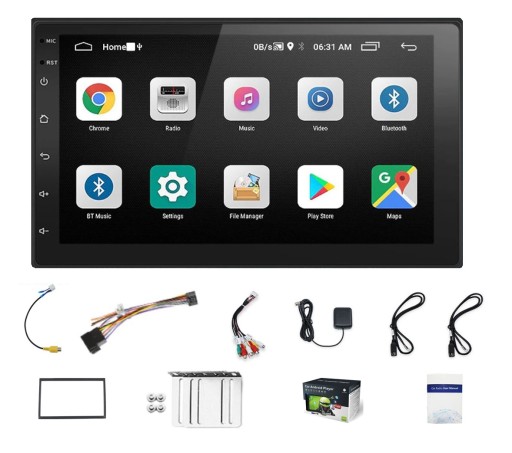 Радио 2din GPS навигация Android WiFi BT возможность