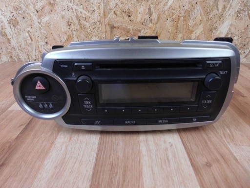Toyota Yaris III 2012+ rádio 861200D640