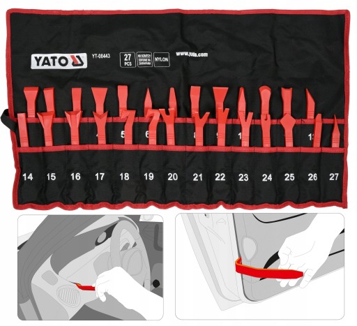 НАБІР ЗНІМАЧІВ ОББИВКИ, СМУЖКИ 27 шт ЯТО!