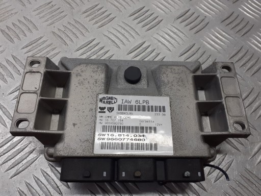 Комп'ютер контролер двигуна citroen c4 2.0 16v 9660774680