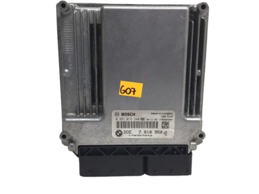 Контролер двигуна комп'ютера 0281015240 dde 7810950 g07