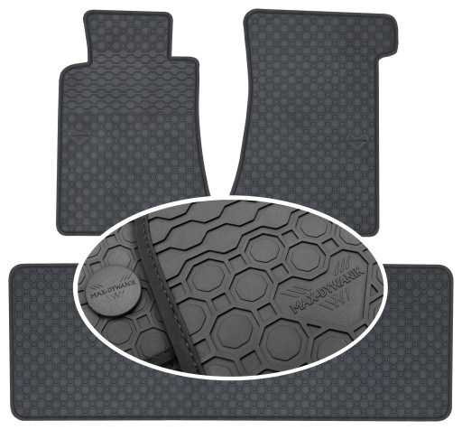 Mercedes SL III R107 CP 71-89 резиновые коврики PRIMELINER