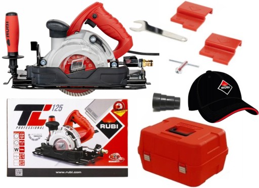 ЦИРКУЛЯРНА ПИЛА ДЛЯ ПЛИТКИ ТА ПОГРІНУ RUBI TC-125 125