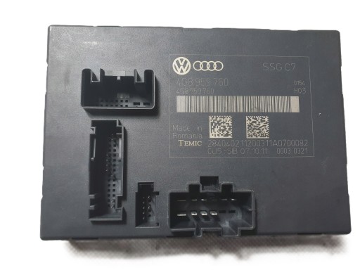 /P1/181 - Модуль контролера сидіння 4g8959760 audi a6 c7 a7