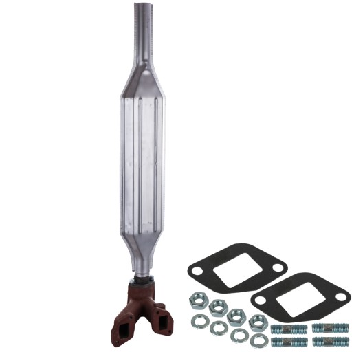 4210201 - Выпускной коллектор C-330 C330 с глушителем