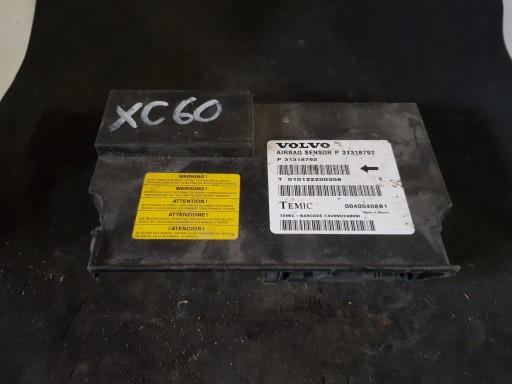 31318792 - Volvo XC60 2013 модули подушек безопасности