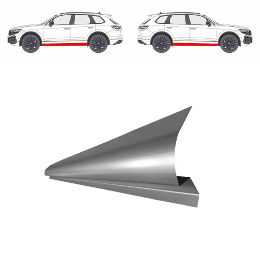 Autobig-13876 - Ремонт порогов VW GOLF V PLUS 05-09 L=R