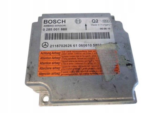 A2118702626 - MERCEDES E Class W211 211 модуль датчика подушки безпеки