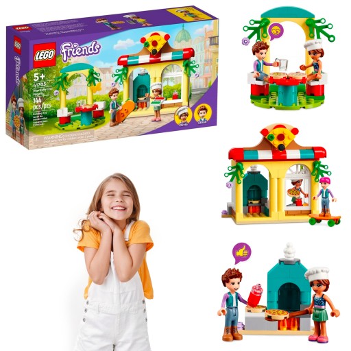 LEGO City 241705 LEGO ПІЦА ІТАЛІЙСЬКА КУХНЯ СПАГЕТТІ БАР ШЕФ-КУХАР ЛАВА СКЕЙТБОРД