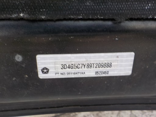 836 DODGE JOURNEY Capot 836