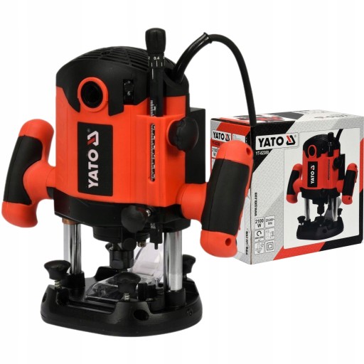 ФРЕЗЕРНИЙ ВЕРСТАТ YATO ЕЛЕКТРИЧНИЙ ДЛЯ ДЕРЕВОРІЗІВ 8, 12ММ 2100W