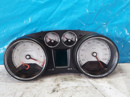 dials clock PEUGEOT 308 1.6 VTI 9665107580