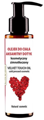 Telový olej zamatový kozmetický dotyk 100ml