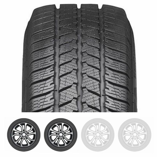 2x зимние шины 215 / 65r16c Continental