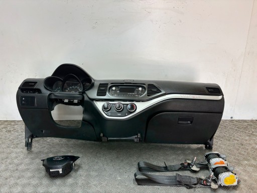 Kit Airbag complet tableau de bord Console Airbag Tendeurs KIA PICANTO II 11- Original