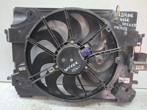 ventilátor chladiče 214816436R DACIA DOKKER LODGY 1.6 SCE 2016