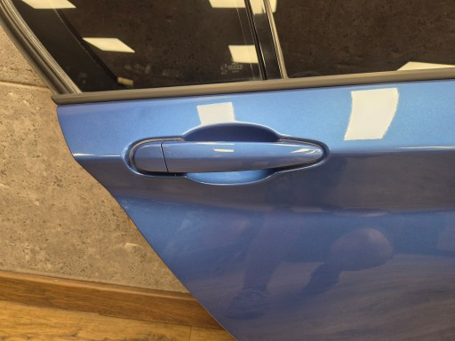 BMW 1 F20 door right rear part rear. ORI LAKIER B45 ESTORIL BLAU blue
