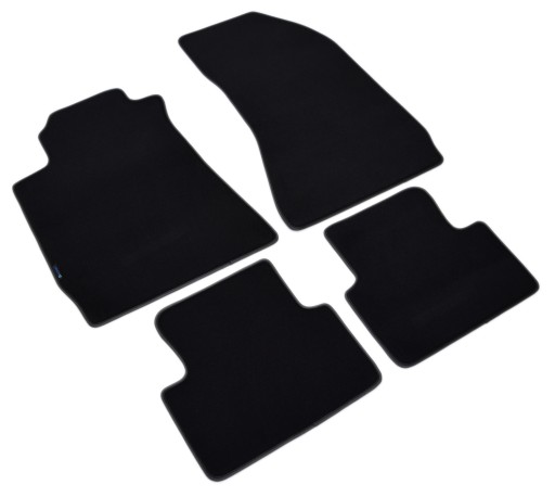 Alfa Romeo 159 черные велюровые коврики-Gold