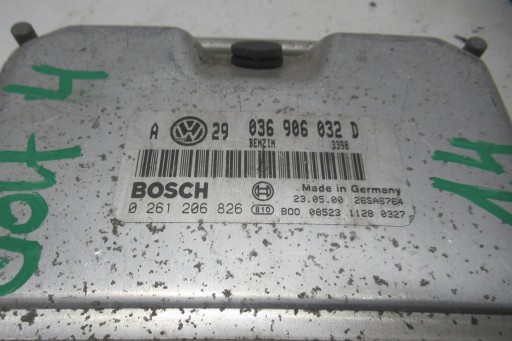 VW GOLF IV 1.4 computer control unit of the engine 036906032D