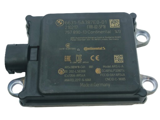5A387E0, - Bmw g20 g30 g01 g05 датчик радара acc sensor frr 5a387e0