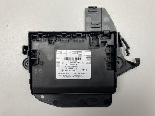 MERCEDES S W221 драйвер модуль двері a2218709792