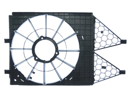 ATVW-2-12008-O-5 - Кожух вентилятора Skoda Rapid 2012-2015