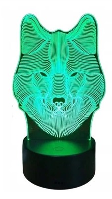 Світильник приліжковий DAHAOGUO різнокольоровий