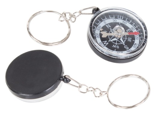 Kompas vrecková kľúčenka