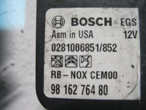 SONDA NOX CITROEN C4 PICASSO II 9816276480