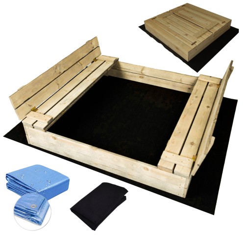 Пісочниця дерев'яна 250 кг ПРОСБУД