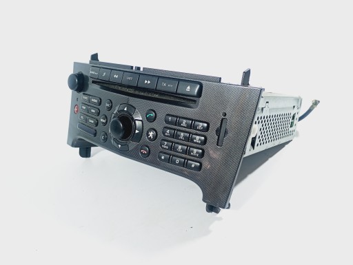 Radio oryginalne CD brakuje kodu OE 96632921EF Peugeot 607 lift 00-04