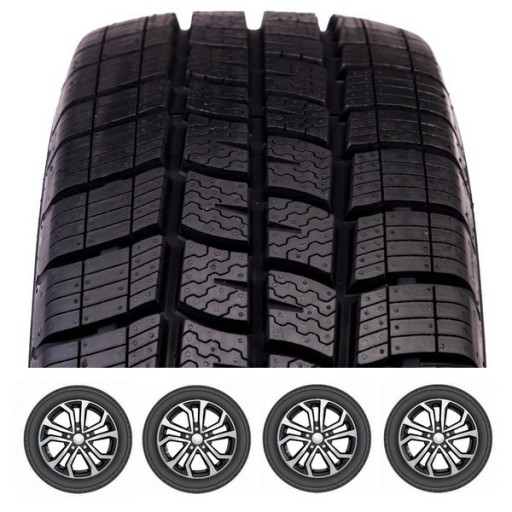 4x всесезонные шины 225 / 70R15C Vredestein Comtrac
