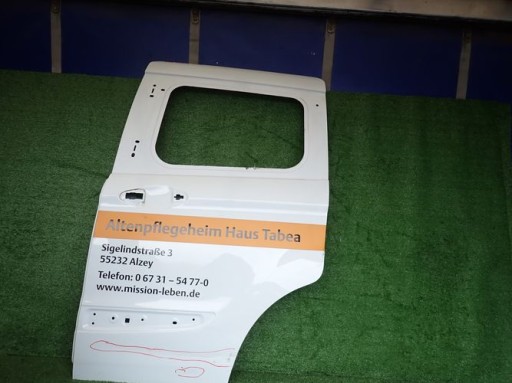 FORD TRANSIT COURIER MK2 II 13- door left rear. rear part