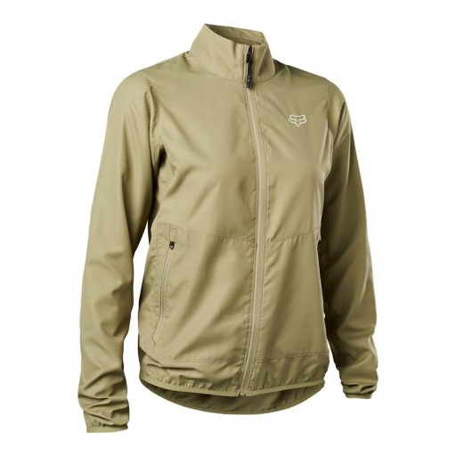 Бежева велосипедна куртка FOX S
