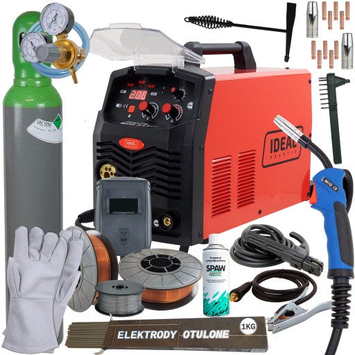 MIGOMAT сварочный аппарат МиГ 200а Синергия ММА комплект 230В