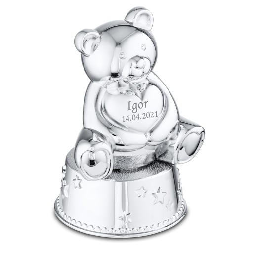 Кролик-скарбничка з ГРАВІЮВАННЯМ Хрещення Рік Подарунок