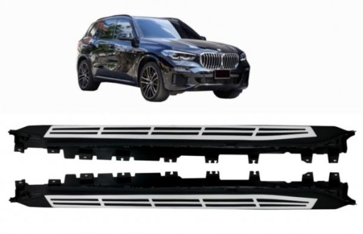 RBBM08 - Пороги BMW X5 G05 2018-позашляховик