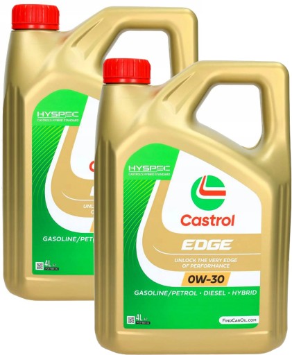 МОТОРНЕ МАСЛО CASTROL EDGE 0W30 8л