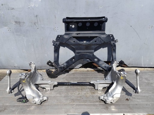 AUDI Q5 II 80A subframe axle beam 80B399347M KOMPLET DEMONTAZ