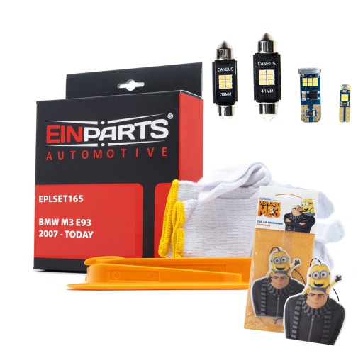 EPLSET165 - Інтер'єр світлодіодний комплект + аромат для BMW M3 E93