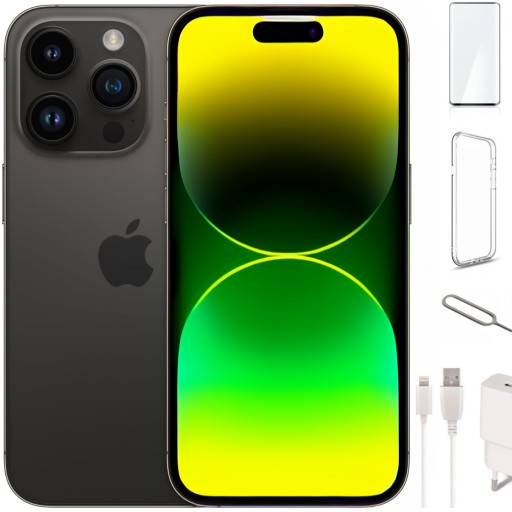 SMARTFON IPHONE 14 PRO MAX 256 GB - NOWA BATERIA 100% - KOLORY