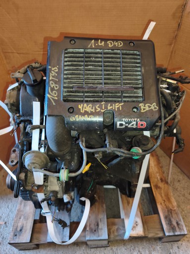 engine 1.4 D4D 1ND complete TOYOTA YARIS and PEWNIAK FILM Z PRACY POROWNAJ