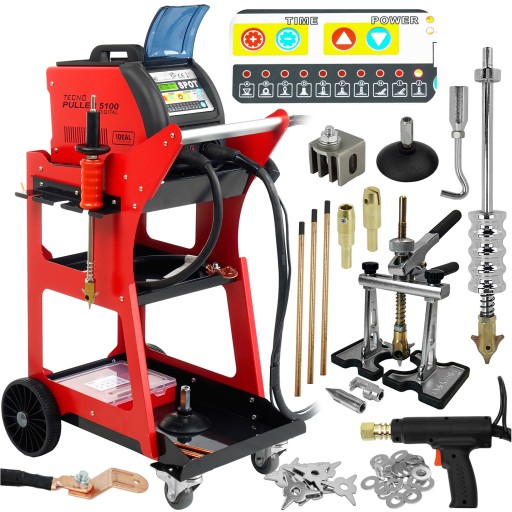 Зварювальний апарат для листового металу spotter IDEAL 5100 400V PULLER