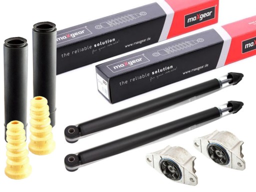 11-0341 - 2x амортизатор airbag кришки ford focus mk2 cmax