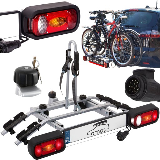 Держатель для багажника, велосипедная платформа для крючка, 2 велосипеда