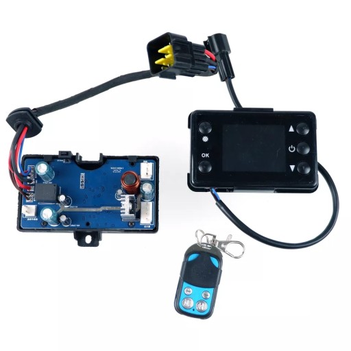 12V/24V - Webasto китайское управление-плата + LCD + пульт дистанционного управления wys.PL