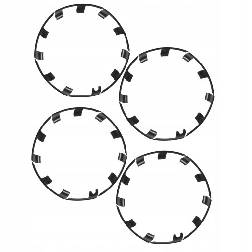 СТІЙКИЙ ДО ПОДРЯПАНЬ ОБІДОК 21 ДЮЙМ TESLA ПАТЧ